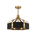 Savoy House Sheffield 26-FD-7806-143 24" Matte Black 36W Ceiling Fan