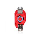 Leviton 2620-R Red Receptacle Locking 2P3W Nema L6-30R 30A250V