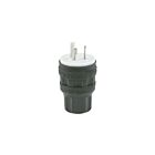 Leviton 28W48-B 30A Black Plug