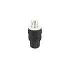 Leviton 28W75-B Wetguard Plug-Black