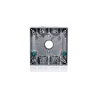 Leviton 2GM75-GY Two Gang Back Box