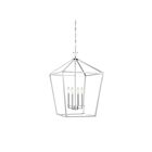 Savoy House Essentials Townsend 3-421-4-109 4-Lights 240W Polished Nickel Pendant