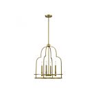 Savoy House Essentials Diplomat 3-6612-4-322 4-Lights 240W Warm Brass Pendant