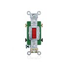 Leviton 3032-2R 30A Sm Red Switch