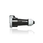 Leviton 530C5WLEVA 30 Amp Pin & Sleeve Connector Nsf-Black