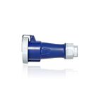 Leviton 530C9WLEV 30 Amp Pin & Sleeve Connector-Blue