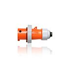 Leviton 430P12WLEVA 30 Amp Pin & Sleeve Plug Nsf-Orange