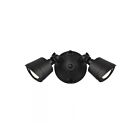 Savoy House Essentials 4-FLOOD-A2-3000K-BK 44W Black LED Double Flood Light