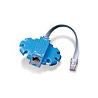 Leviton 40070-MDP Blue Module Plug Adapter