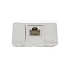 Leviton 40278-W White 8-Terminal Surface Mount Jack
