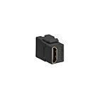Leviton 40834-E Black Abs Plastic Connector