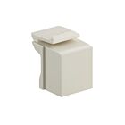 Leviton 41084-BI 10Pk Quickport Blank Ivory