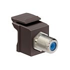 Leviton 41084-FBF Brown F Female-Female Module