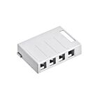 Leviton 41089-4WP White 4 Port Outlet