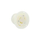 Leviton 4715-C Locking Flanged Outlet-Nm L5-15R