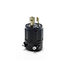 Leviton 4720-CB Black Angle Plug