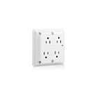 Leviton 5480-W 15A 125V 4-In-1 Outlet White