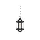 Savoy House 5-0631-BK Kensington 1-Light 60W Outdoor Hanging Lantern