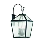 Savoy House 5-102-BK Woodstock 4-Lights 240W Black Outdoor Wall Lantern