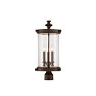 Savoy House Palmer 5-1223-40 3-Lights 180W Walnut Patina Outdoor Post Lantern