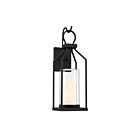 Savoy House 5-1986-BK Hamilton 1-Light 60W Matte Black Outdoor Wall Lantern