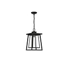 Savoy House 5-2025-BK Denver 1-Light 60W Outdoor Hanging Lantern
