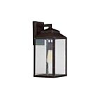 Savoy House 5-341-213 Brennan 1-Light 60W English Bronze with Gold Outdoor Wall Lantern