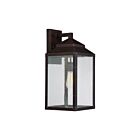 Savoy House 5-344-213 Brennan 1-Light 60W English Bronze with Gold Outdoor Wall Lantern