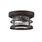 Savoy House 5-369-10-13 Barrett 1-Lights 60W English Bronze Outdoor Flush Mount