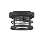 Savoy House 5-369-10-BK Barrett 1-Lights 60W Black Outdoor Flush Mount