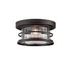 Savoy House 5-369-13-13 Barrett 2-Lights 120W English Bronze Outdoor Flush Mount