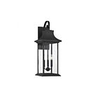 Savoy House 5-452-BK Hancock 3-Lights 120W Matte Black Outdoor Wall Lantern