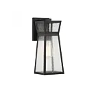 Savoy House 5-634-BK Millford 1-Light 60W Matte Black Outdoor Wall Lantern