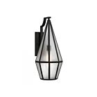 Savoy House 5-705-BK Peninsula 1-Light 60W Matte Black Outdoor Wall Lantern