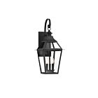 Savoy House 5-722-153 Jackson 3-Lights 120W Black with Gold Highlights Outdoor Wall Lantern