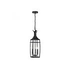 Savoy House 5-763-BK Montpelier 3-Lights 120W Outdoor Hanging Lantern