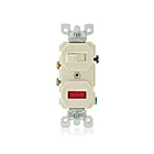 Leviton 5226-T Combo Switch/Pilot Light
