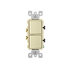 Leviton 5627-I Decora Combo Ivory