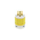 Leviton 5666-CY Yellow Plug-Nma6-15P