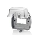 Leviton 5981-CL 1-Gang Extra Duty Weather-Resistant While-In-Use Cover for GFCI/Decora