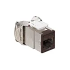 Leviton 5ESJK-RB5 Jack Ax1 C5E Shielded Brown