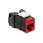 Leviton 5EUJK-RC5 Jack Ax1 C5E Utp Crimson