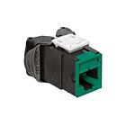 Leviton 5EUJK-RV5 Jack Ax1 C5E Utp Green