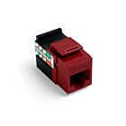 Leviton 5G108-RR5 Red Snap-In Jack