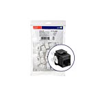 Leviton 5G110-BE5 Black Cat 5E+ Jack