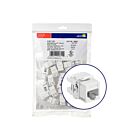 Leviton 5G110-BW5 White Cat 5E+ Jack