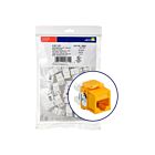 Leviton 5G110-BY5 Yellow Cat 5E+ Jack