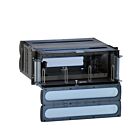 Leviton 5R4UH-S12 12+Cover 4Ru Enclosure Tray