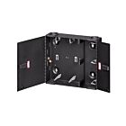 Leviton 5WMED-4C Wall Mount Enclosure Medium Acc 4 Bk