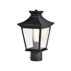 Nuvo Lighting 60-5745 1-Light Matte Black Outdoor Post Light